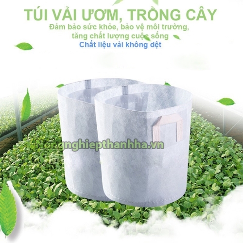 Túi vải trồng cây siêu bền