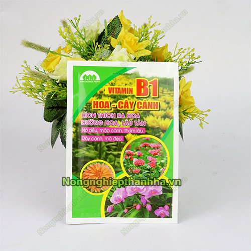 Phân bón Vitamin B1 cho hoa cây cảnh - Gói 30g