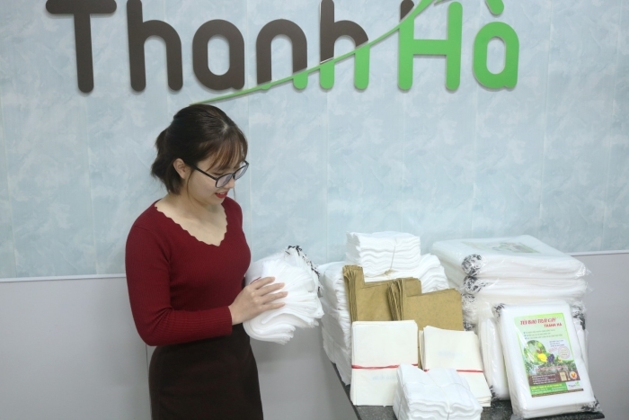 Thanh Hà, công ty chuyên cung cấp các loại túi giấy bao trái chất lượng cao
