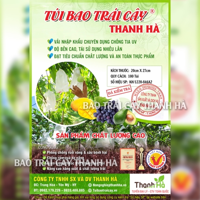 Tem chính hãng ghi đầy đủ thông tin, số hiệu SP từ nhà sản xuất