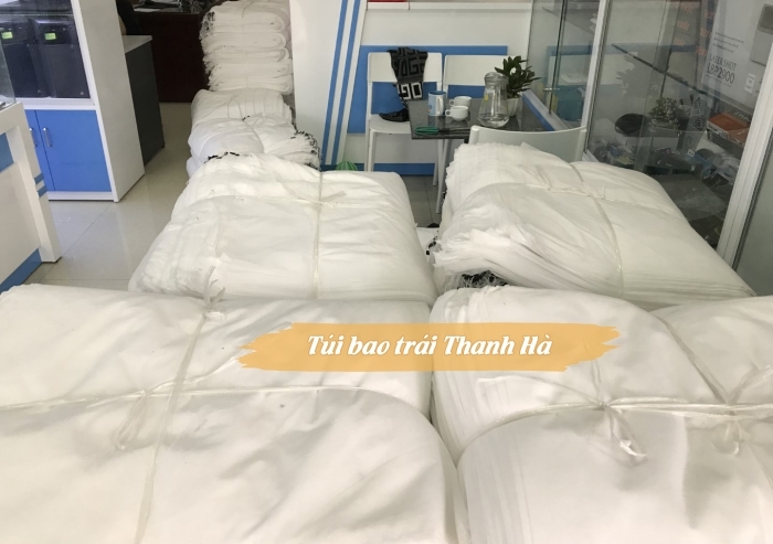 Thanh Hà chuyên sản xuất số lượng lớn túi vải bao trái